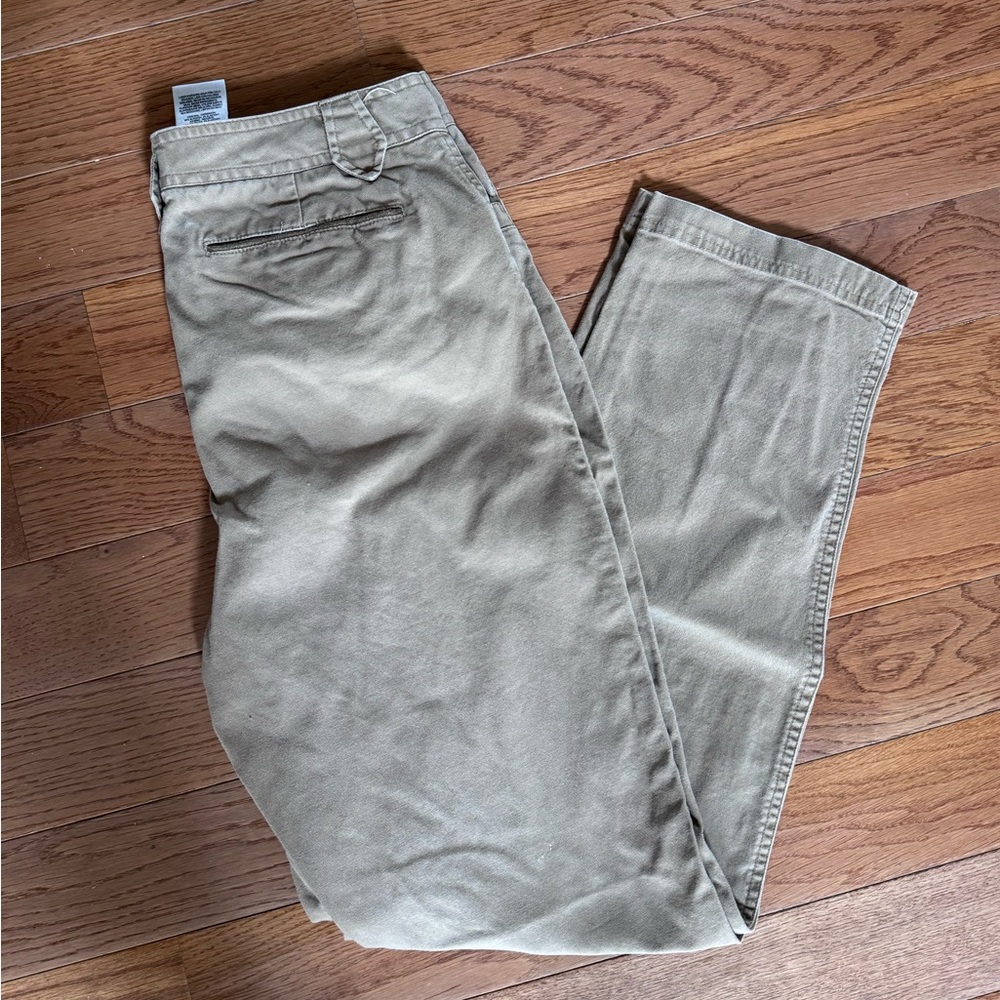 Columbia Tan Straight Leg Pants Cotton Blend